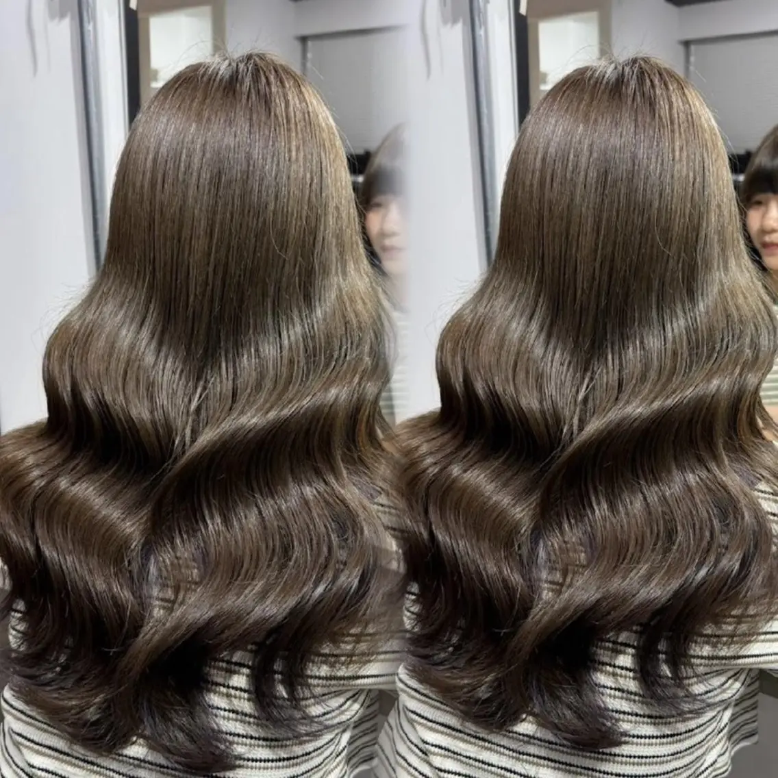 ロング ヘアカラー トリートメント 透明感/艶カラー 🎀Kanonのヘアスタイル