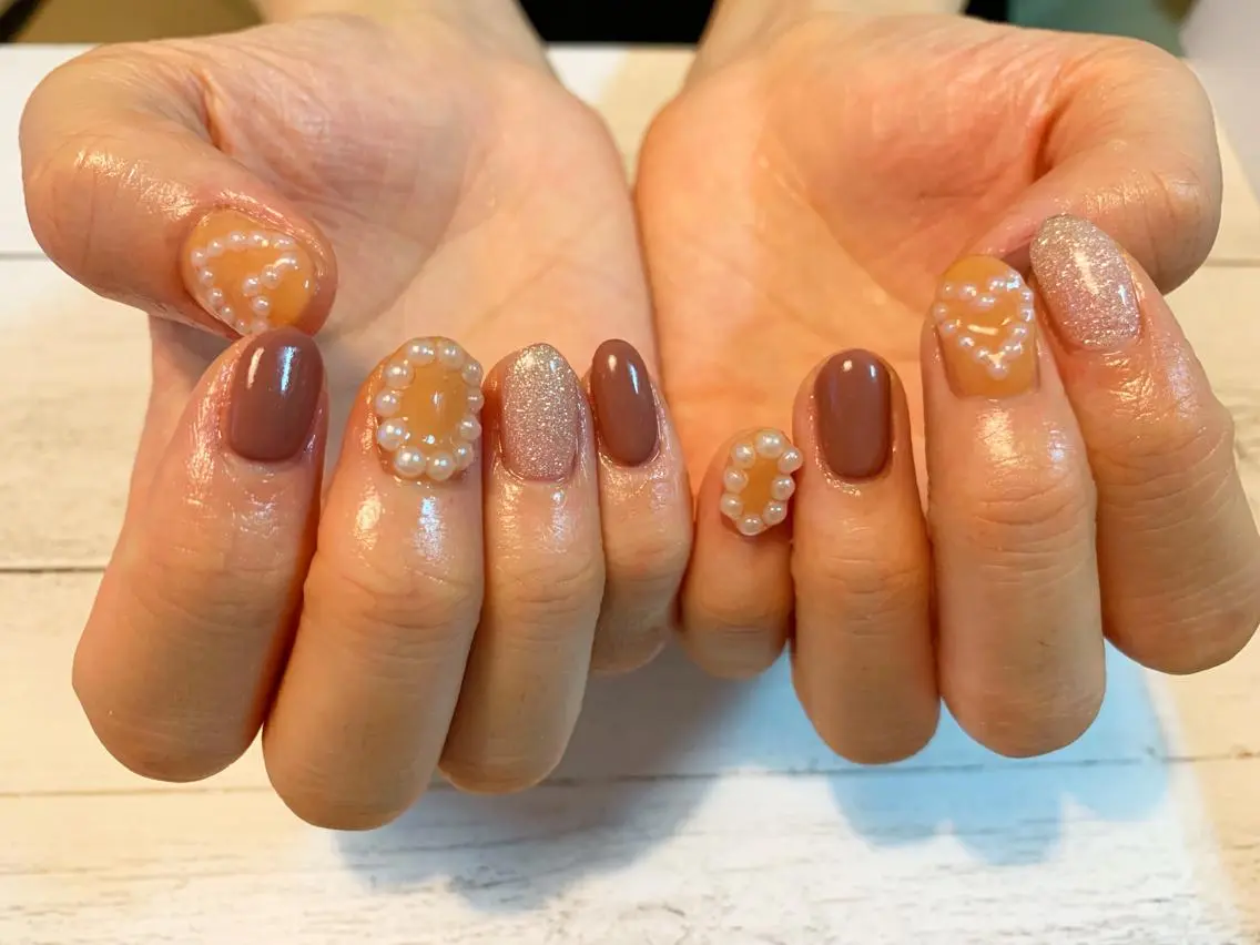 ネイル ハンドネイル GéRanium Harukaのネイルデザイン