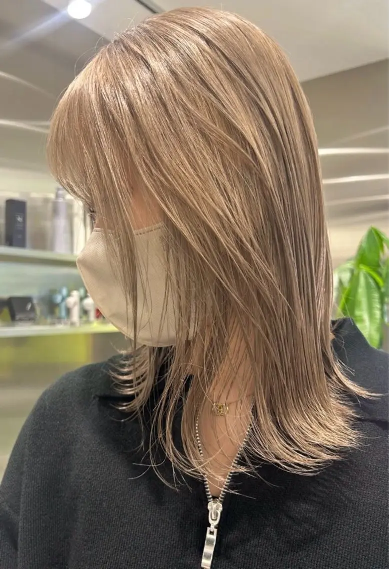 カラー ヘアカラー あいか⟡.· 似合わせカラーのヘアスタイル