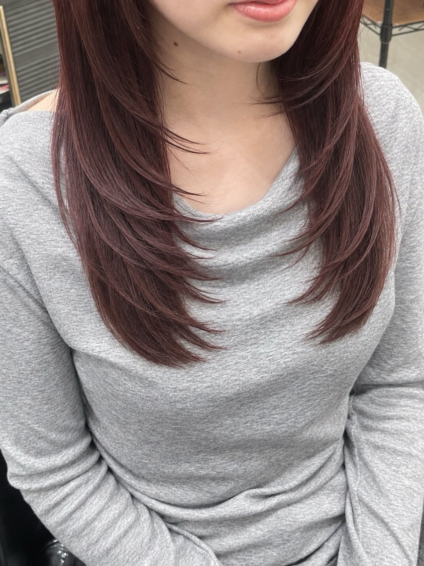 セミロング ノ イ ルのヘアスタイル