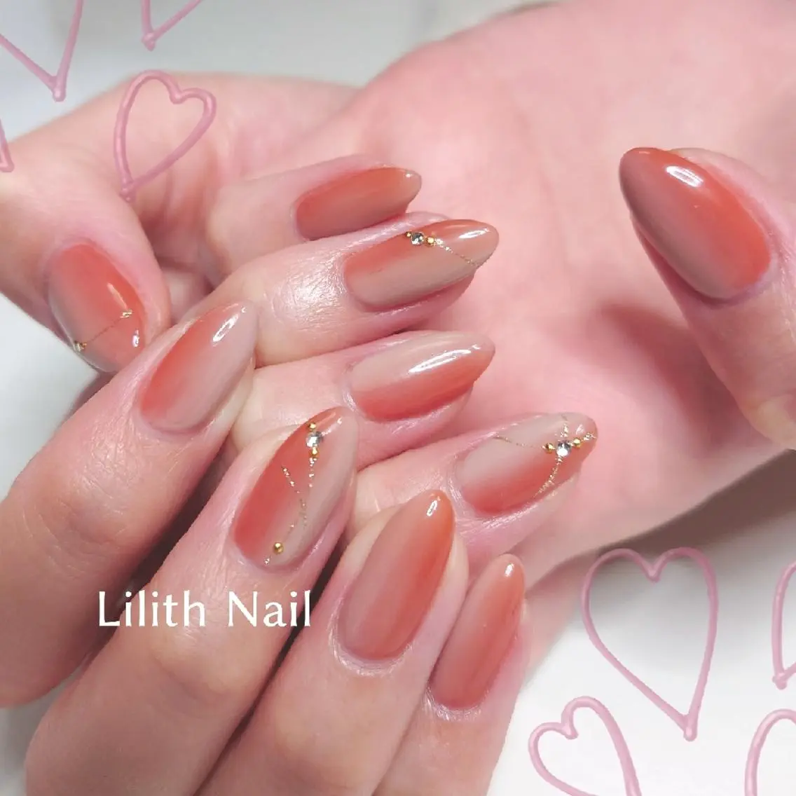 ネイル アートネイル ハンドネイル Lilith Nailのネイルデザイン