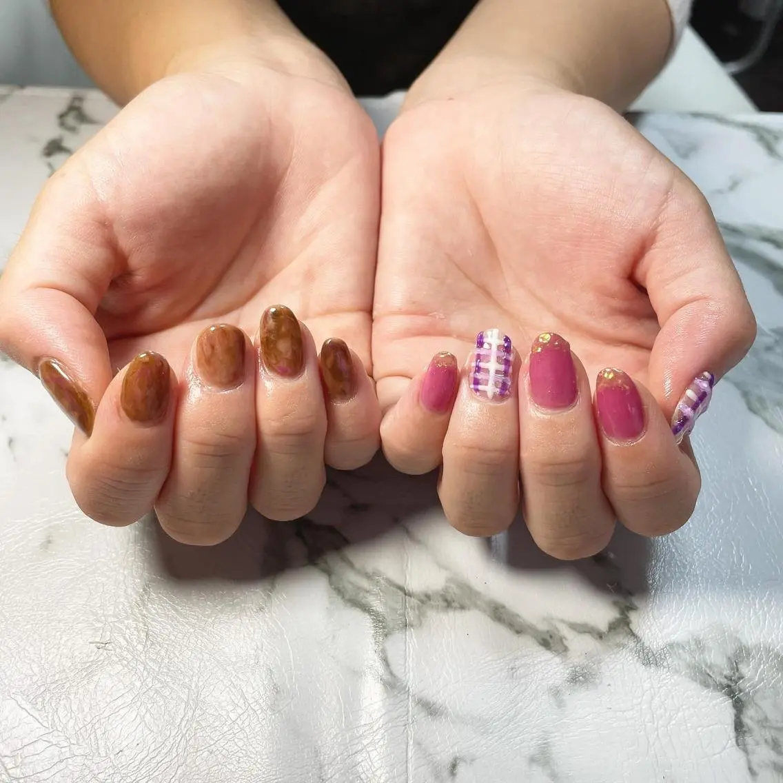 ネイル ニュアンスネイル Momo nailsalonのネイルデザイン