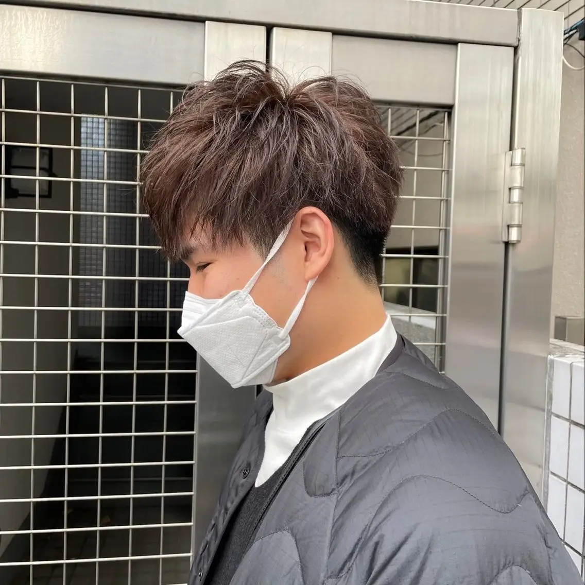 カラー メンズ れな💋／ カラーモデル募集🤍のヘアスタイル