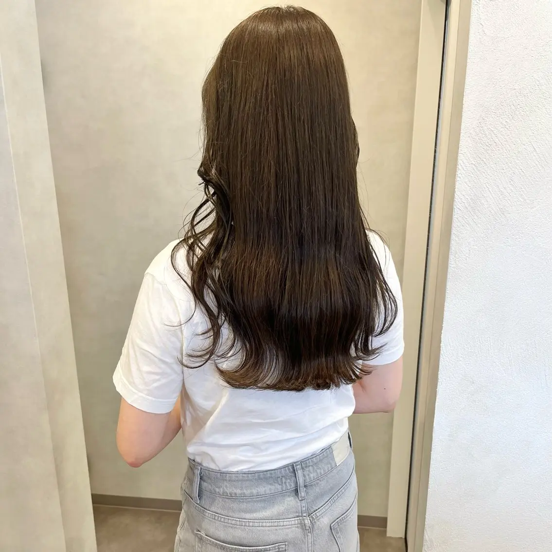 ロング カラー ベージュカラー オリーブベージュ Lita./ HIKARI🧁🫧のヘアスタイル