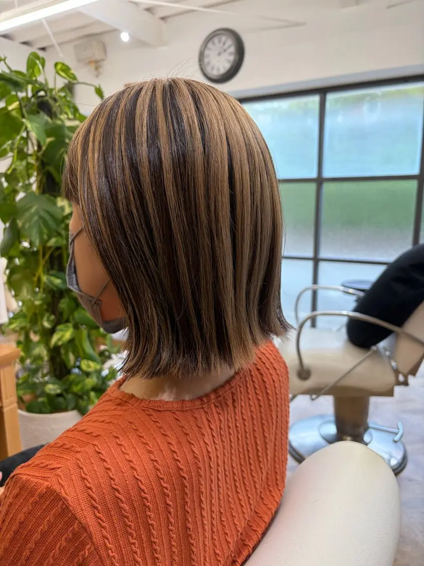 ショート 市岡 美里のヘアスタイル