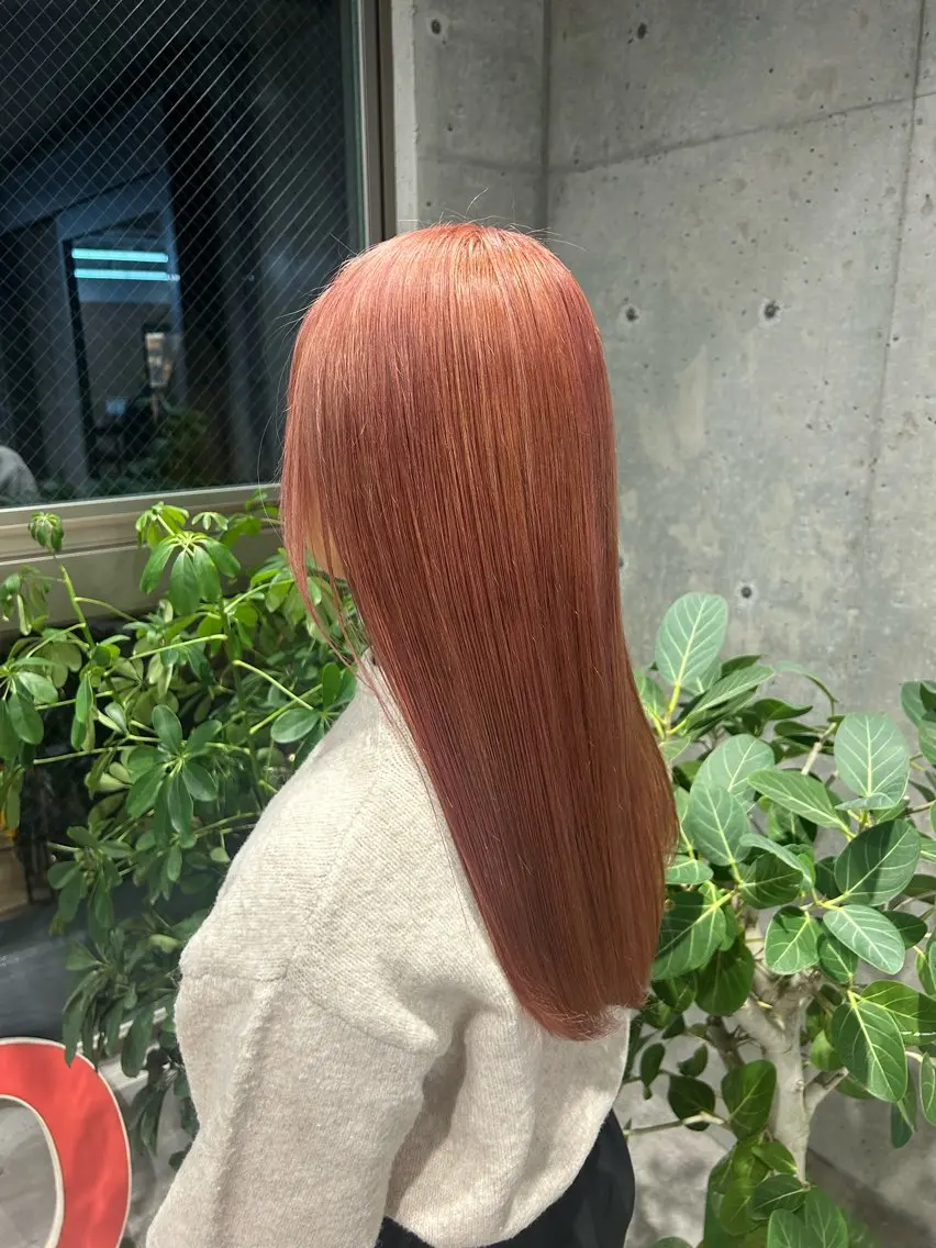 ロング カラー 🤡暖色ウルフ 🤡みさきのヘアスタイル