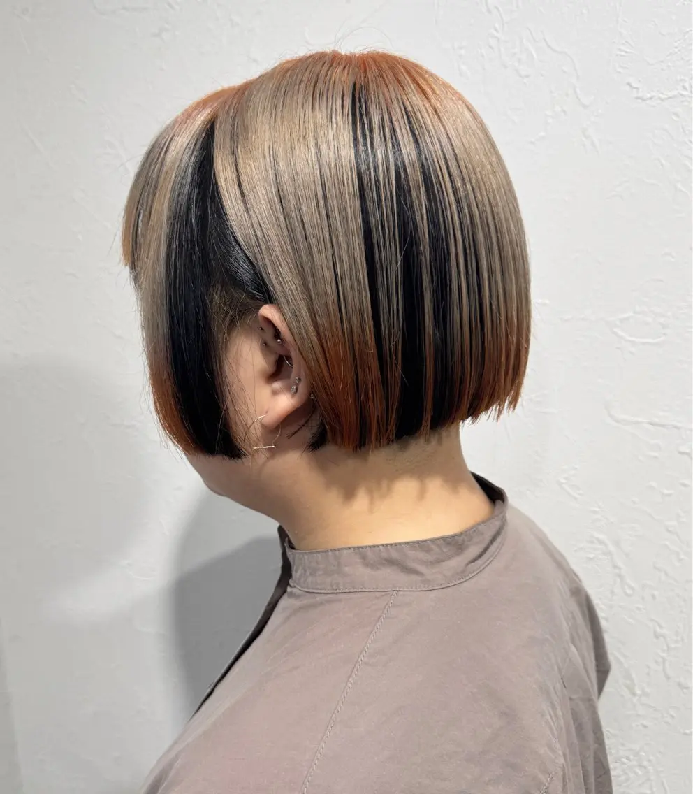 カラー カット ヘアカラー ハイトーン/レイヤー /艶カラー🎀のヘアスタイル
