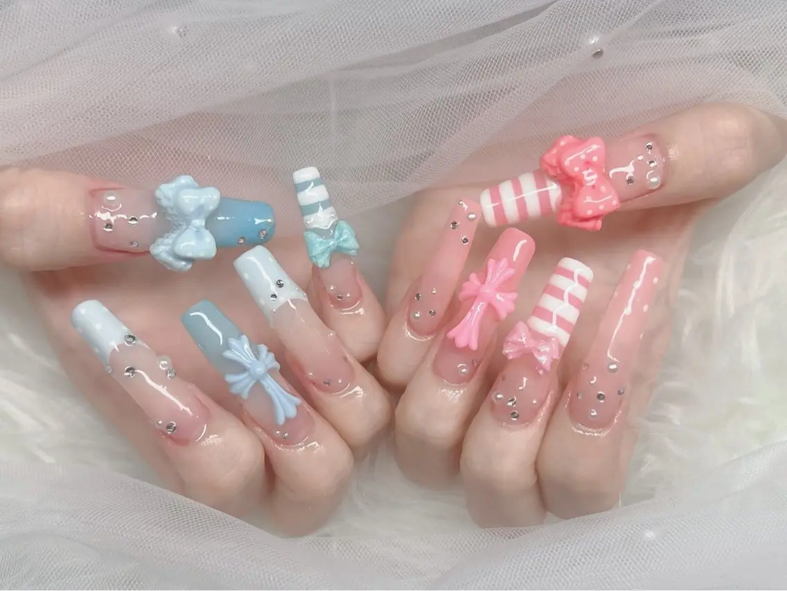 ネイル ロングネイル ハンドネイル Kei Nail Shibuyaのネイルデザイン