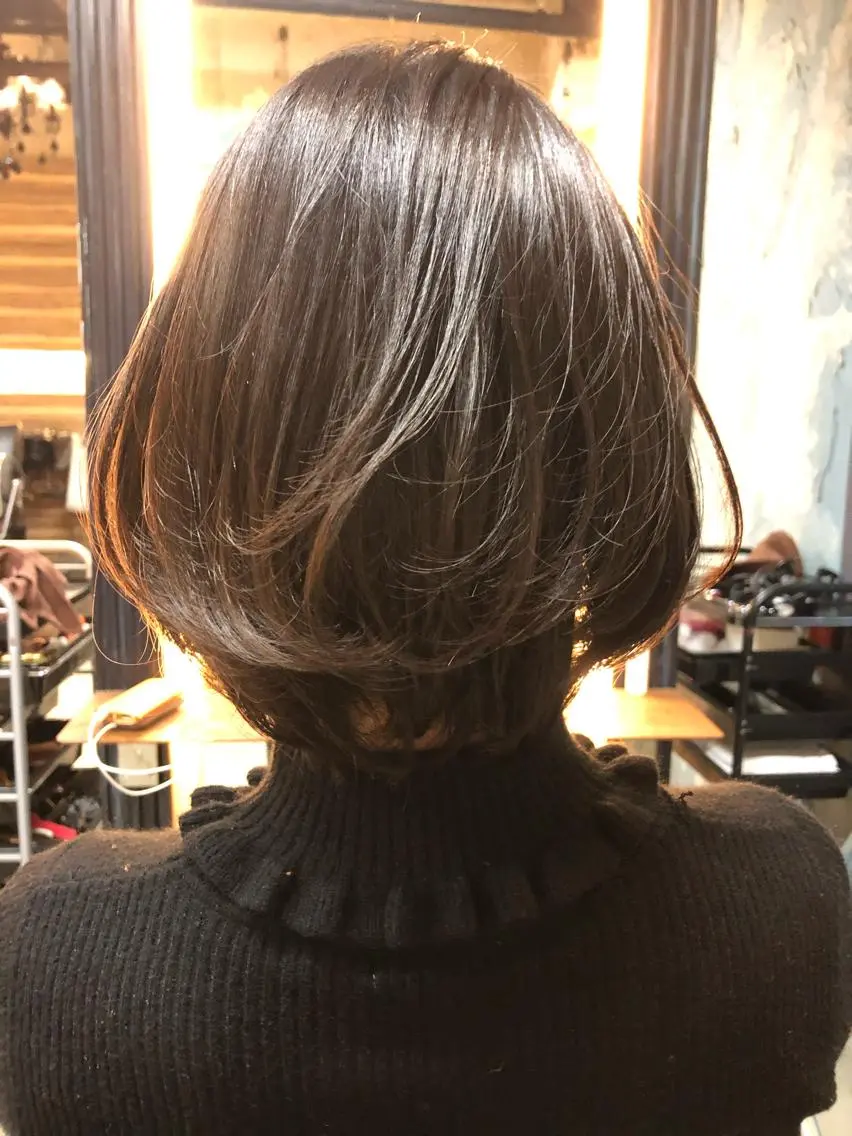骨格に合わせたドライカット⚡︎の写真