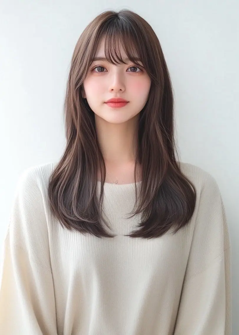 ロング 【レイヤー特化】 ミディアム/深川諒のヘアスタイル