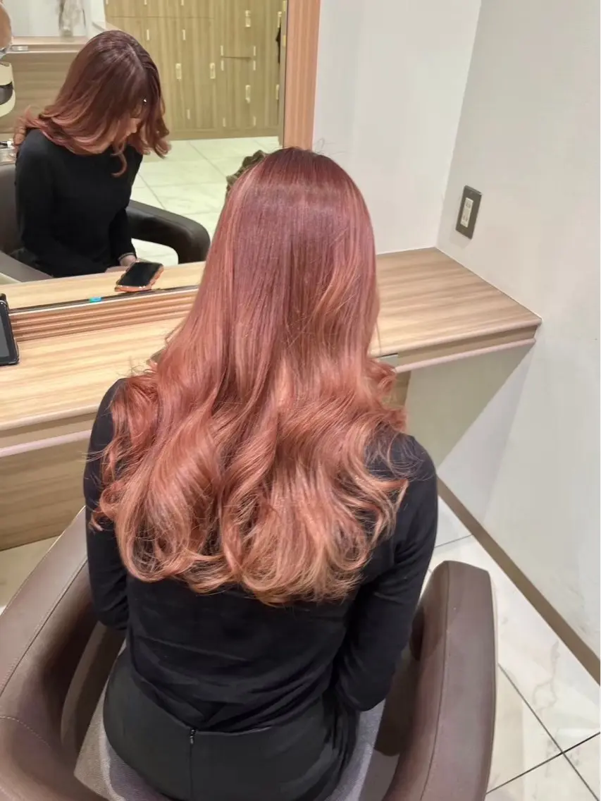 ロング カラー はのん 透明感カラー /韓国スタイルのヘアスタイル