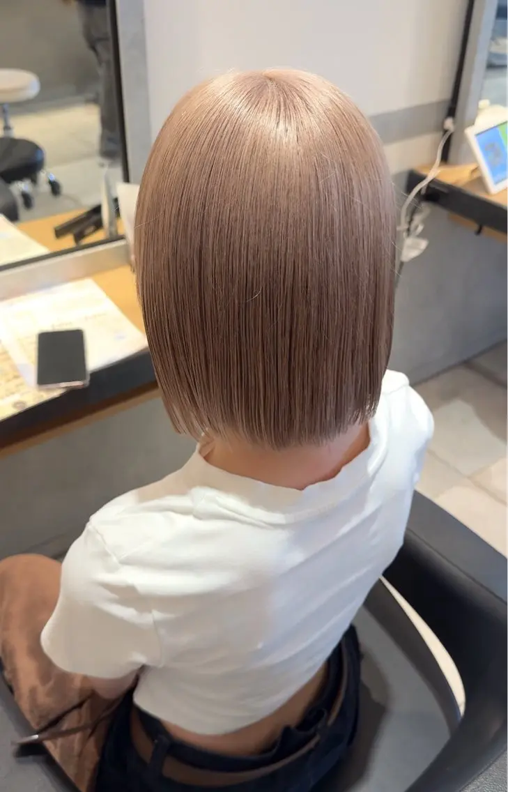 ショート たかはし るなのヘアスタイル
