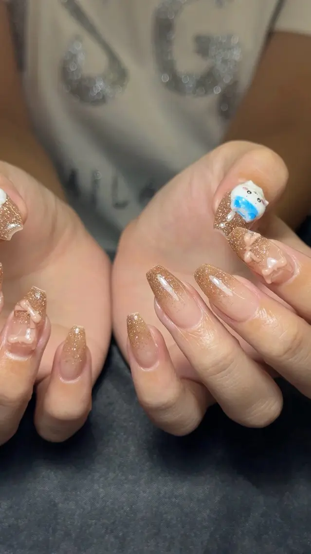 ネイル 持ち込み ワンホンネイル ハンドネイル AKIKO NAILのネイルデザイン