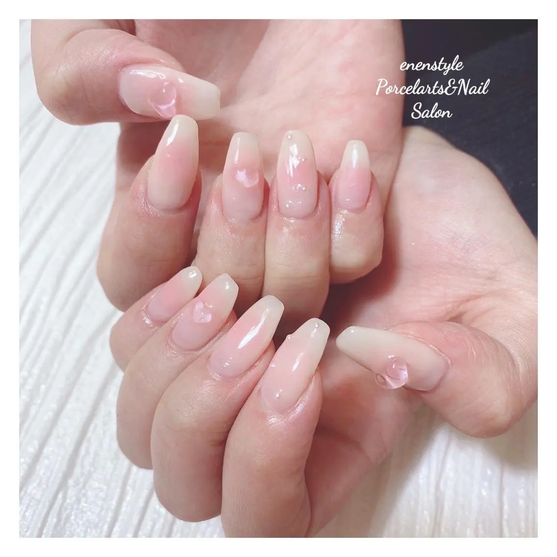 ミディアム ネイル 🐾enen style 🐾のネイルデザイン