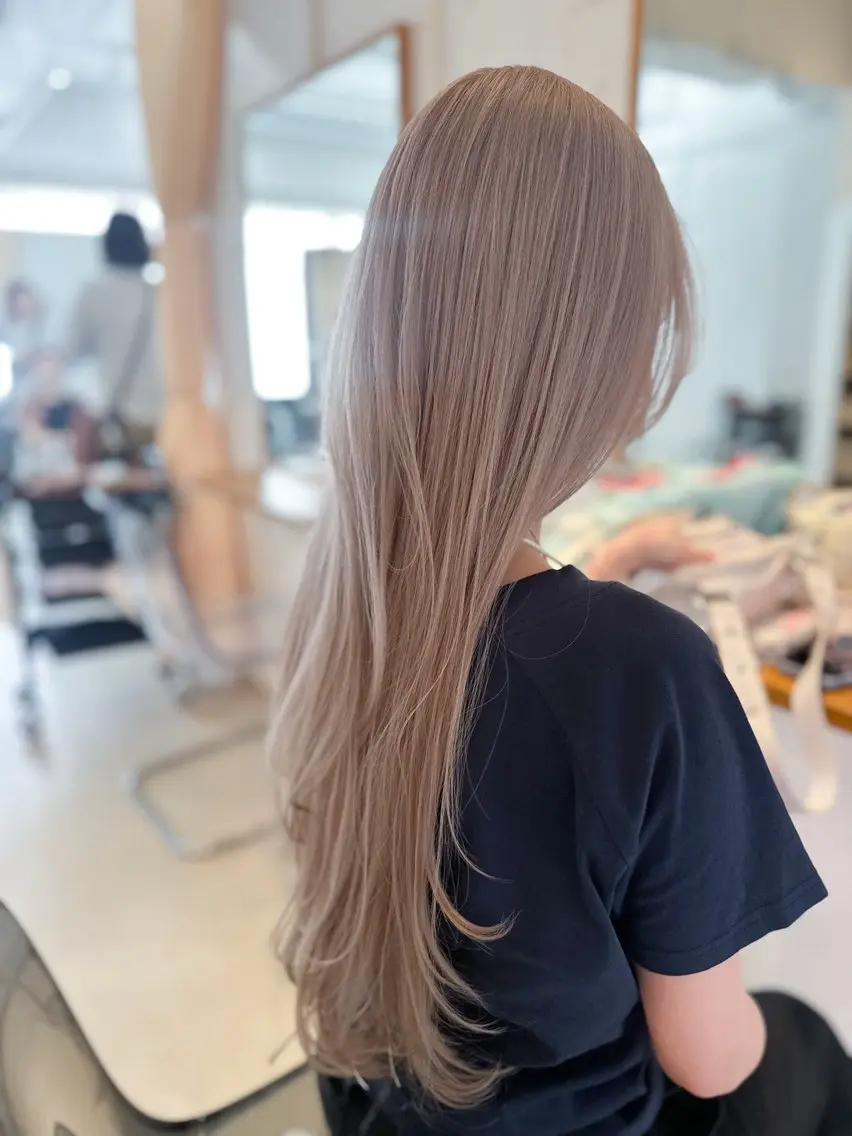 ロング ヘアカラー 愛/한국어◎ Hightone✨のヘアスタイル