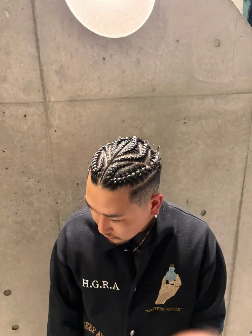 ヘアアレンジ メンズ ヘアセット NOL. AKANEのヘアスタイル