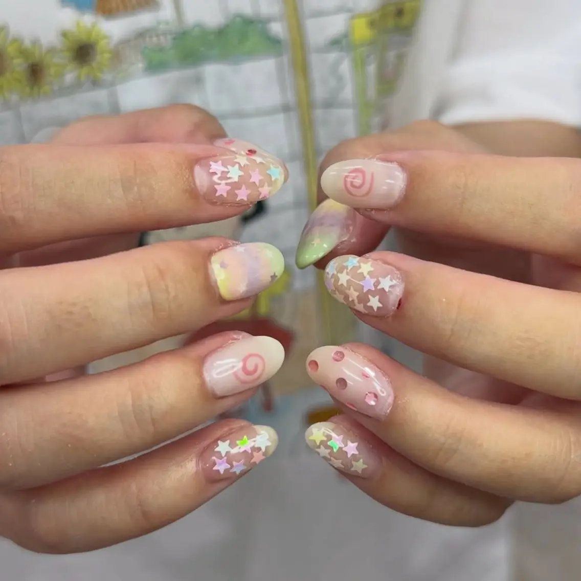 ネイル ハンドネイル フットネイル ゆびノさき ikebukuroのネイルデザイン