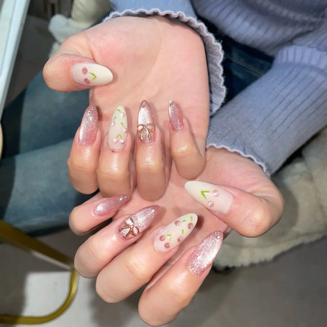 ネイル ハンドネイル SunNail池袋 🍧エミリーのネイルデザイン