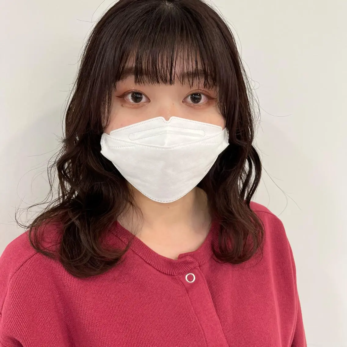 ミディアム カラー ベージュカラー SOYON 🤍CHIZU🤍.のヘアスタイル
