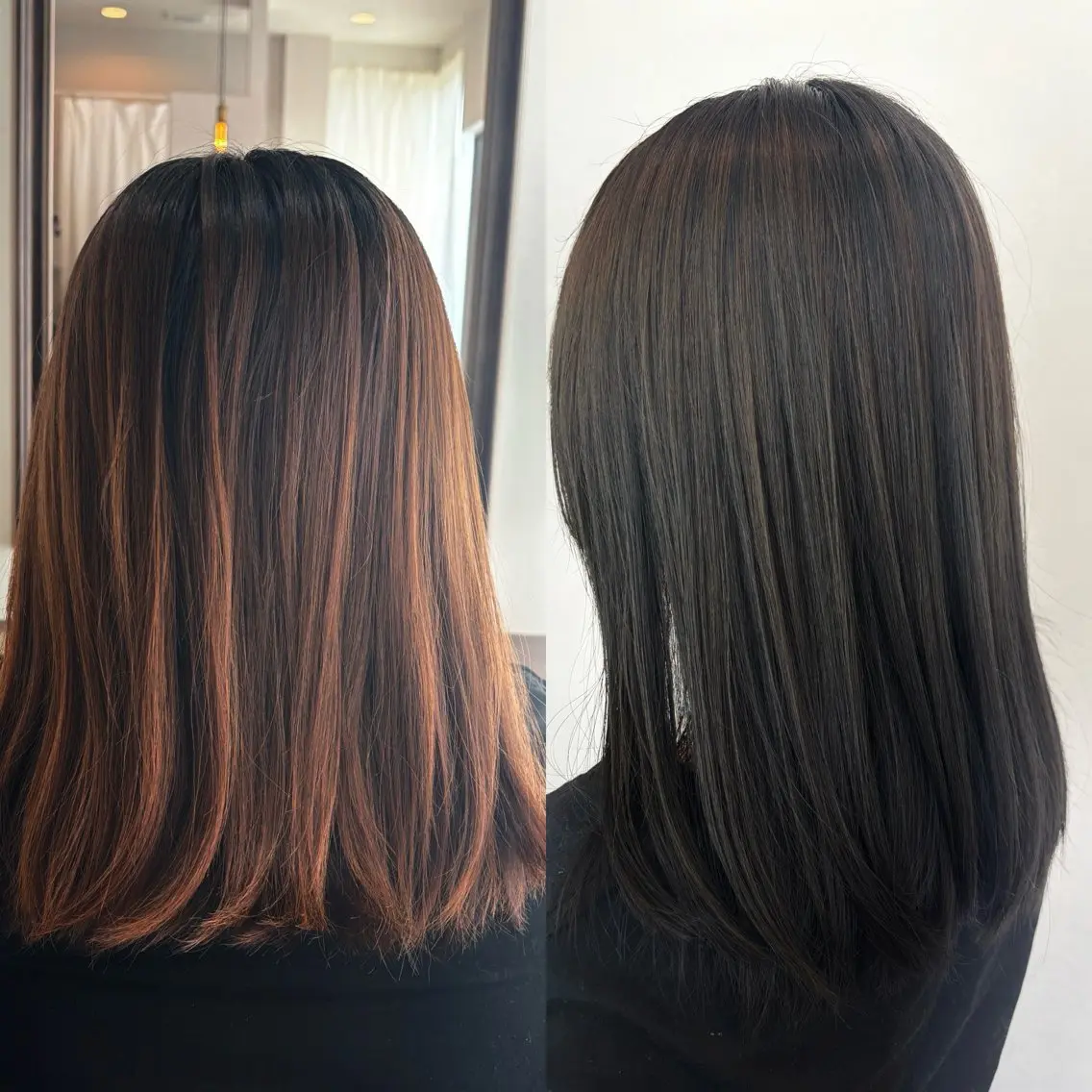 カラー 小村 悠花のヘアスタイル