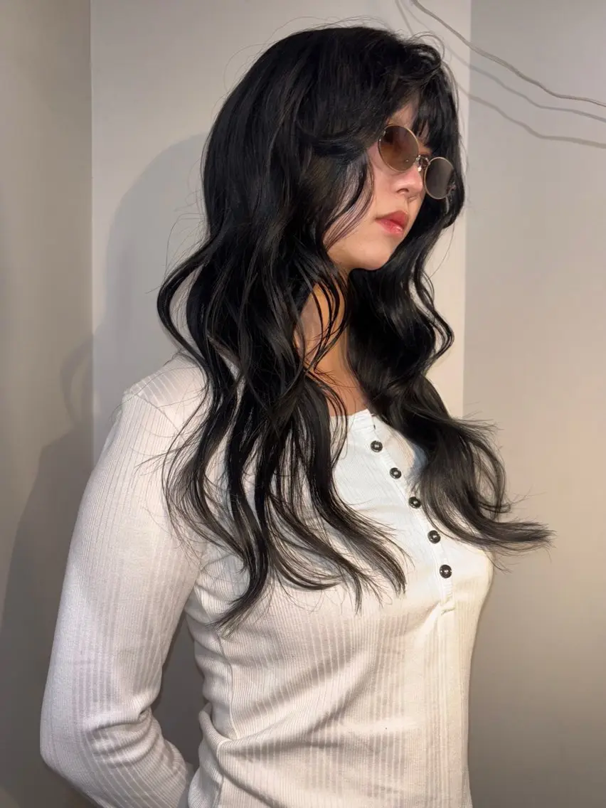 ロング Zoey 警固 honokaのヘアスタイル