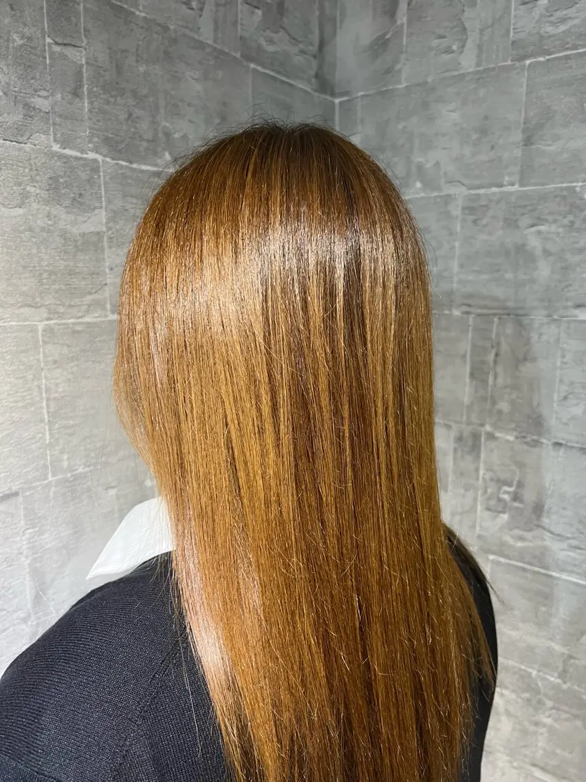 ロング カラー 山田 誠也のヘアスタイル