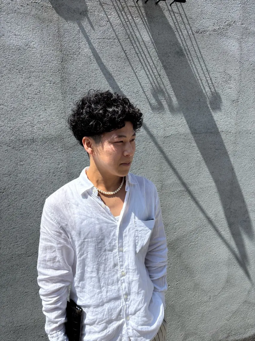 メンズ カット men's　パーマ/ ⭐️Tenshinのヘアスタイル