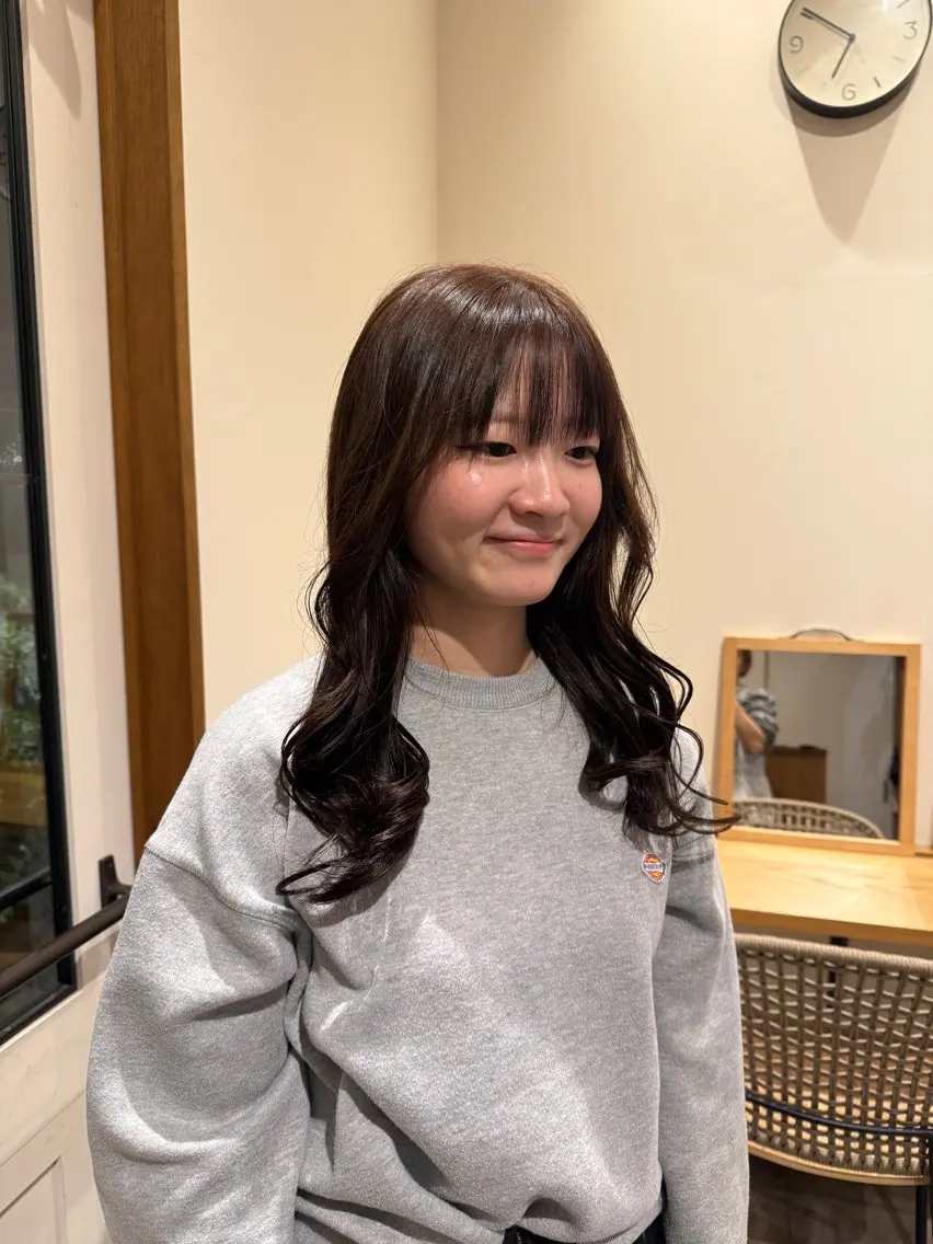 ロング カラー 🤍江坂 ハヤシアヤナ🤍のヘアスタイル