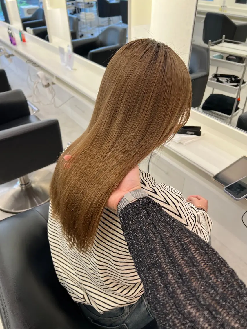ロング カラー トリートメント ♡ParveMix NANO♡のヘアスタイル