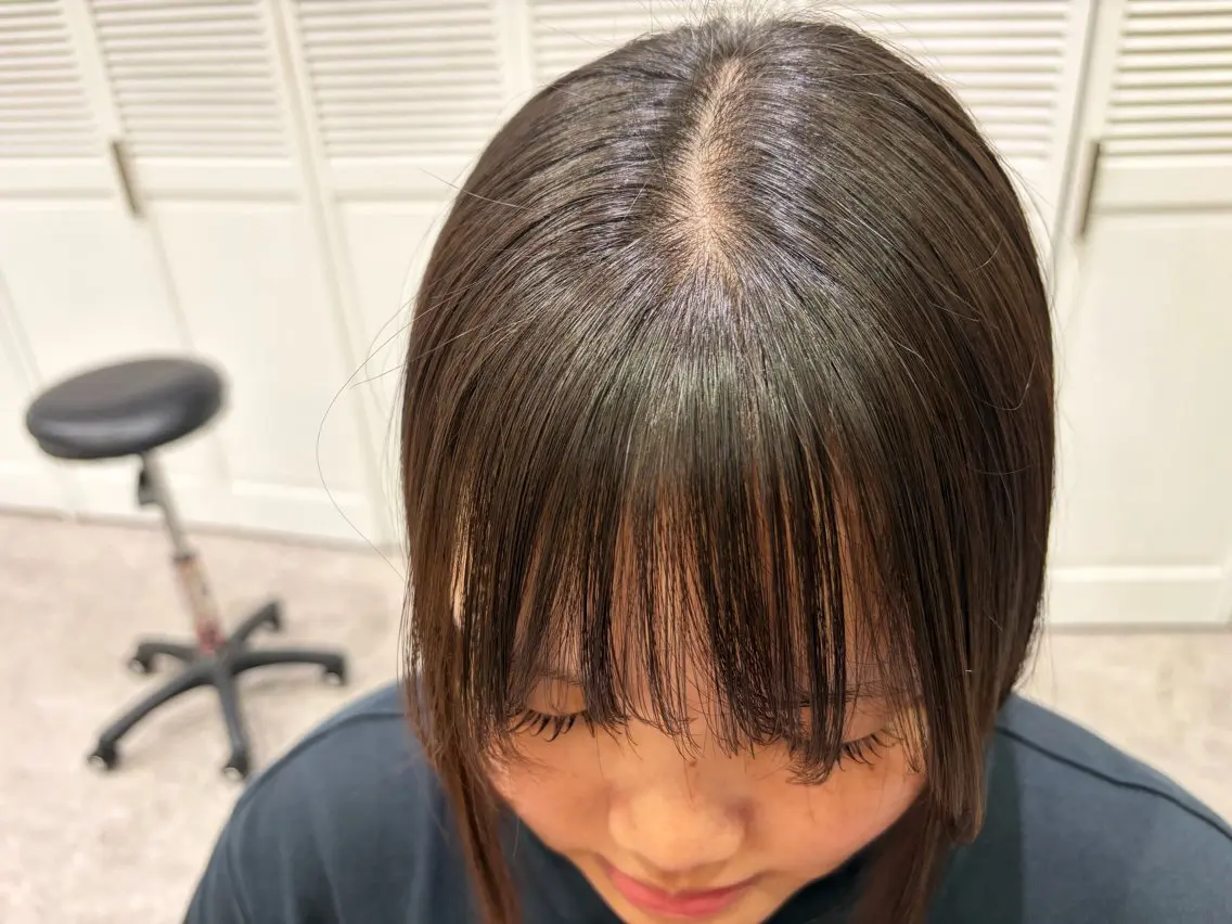 パーマ パーマ 縮毛矯正 透明感イルミナカラー /寒色/MOMOKAのヘアスタイル