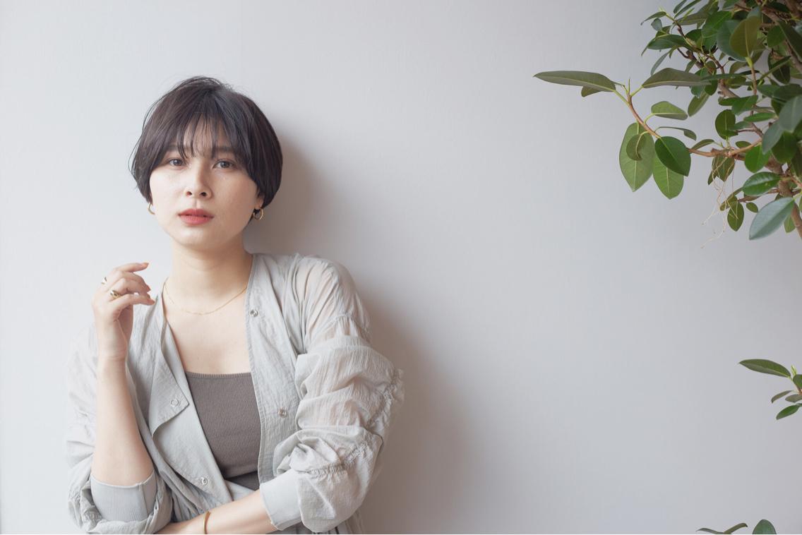 ショート 岸川 恭子のヘアスタイル