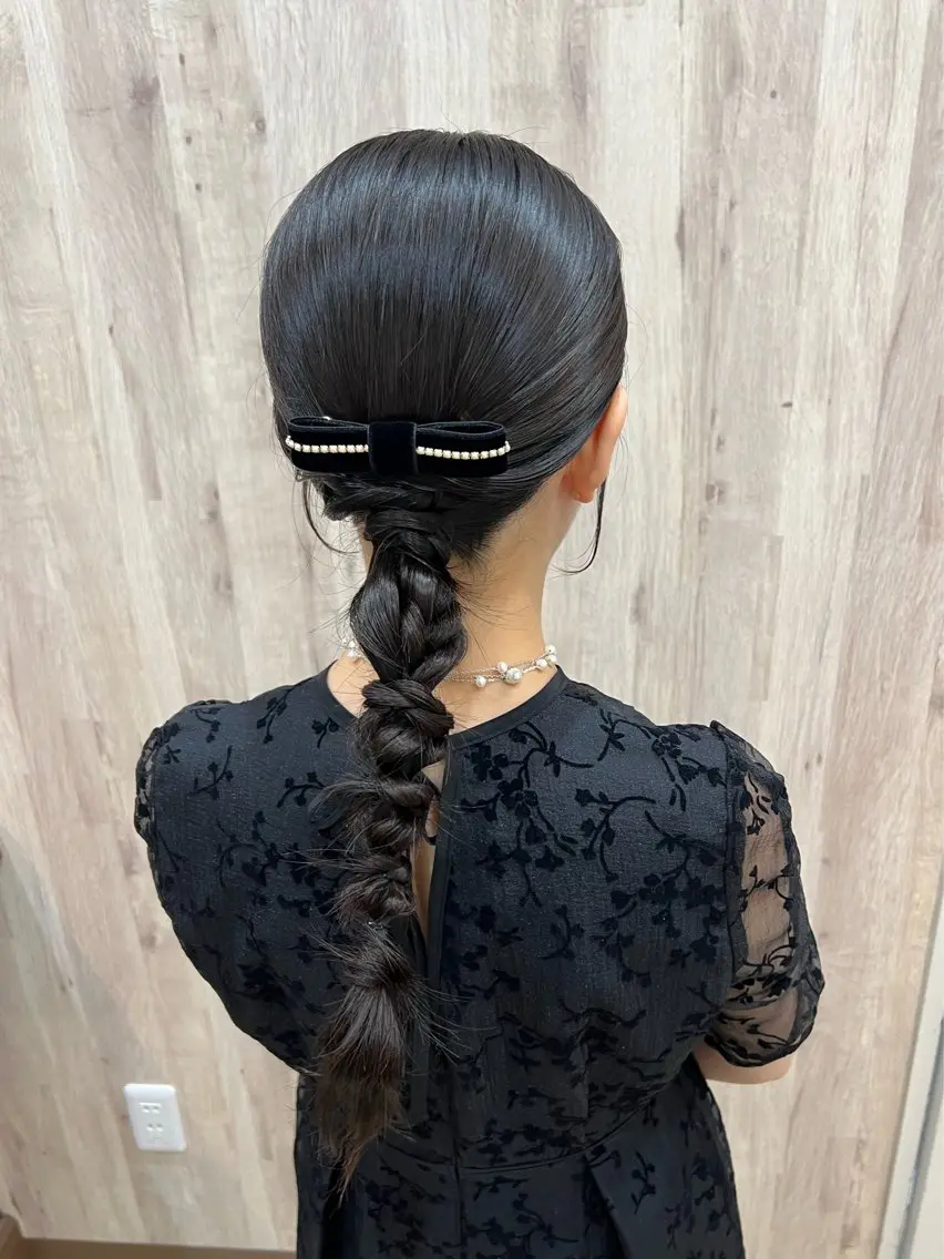 ヘアアレンジ ヘアセット ヘアメイクネイリスト hidemi中目黒のヘアスタイル