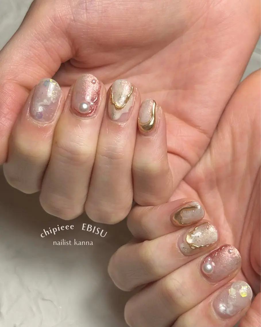 ネイル ハンドネイル chipieee EBISUkannaのネイルデザイン