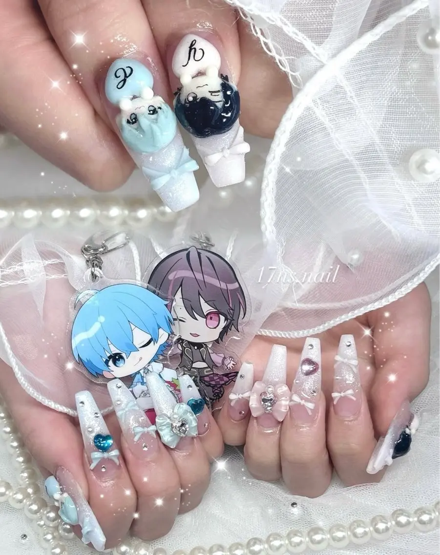 ネイル ジェルネイル 持ち込み スカルプネイル ˚✧NanAsE🍥 横浜ネイリスト⁺✧༚のネイルデザイン
