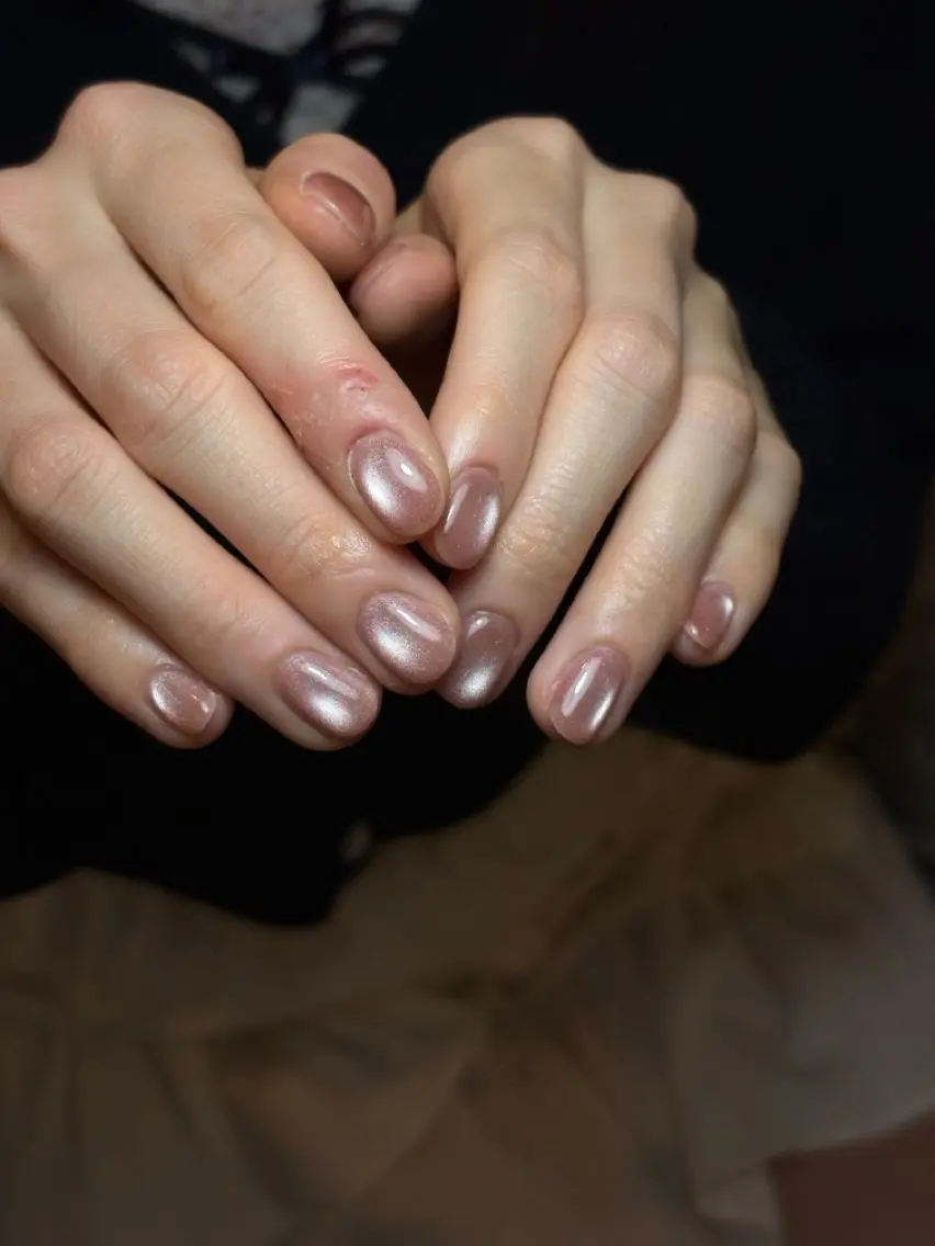 ネイル 長さ出し ジェルネイル 氷ネイル・うるうるネイル 韓国ネイル マグネットネイル ハンドネイル D.d nail Tokoのネイルデザイン