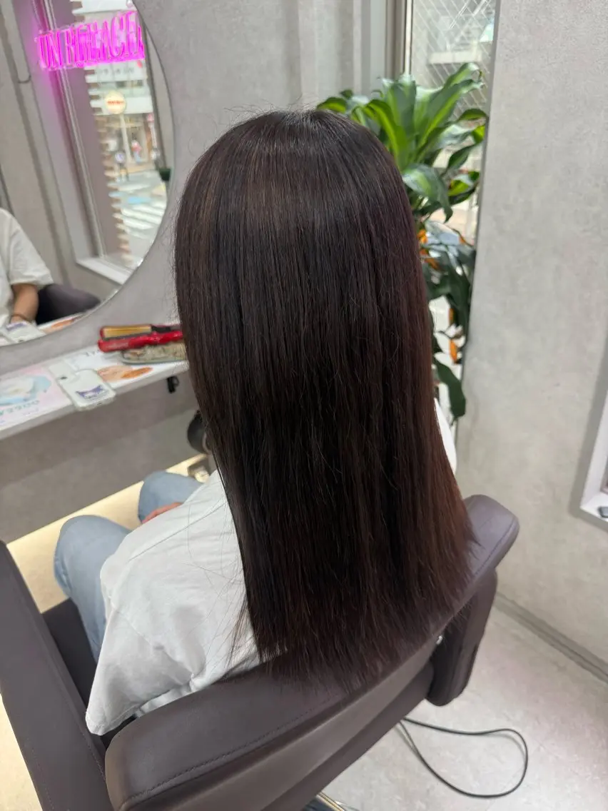 カラー ヘアカラー 💙関 愛菜💙のヘアスタイル