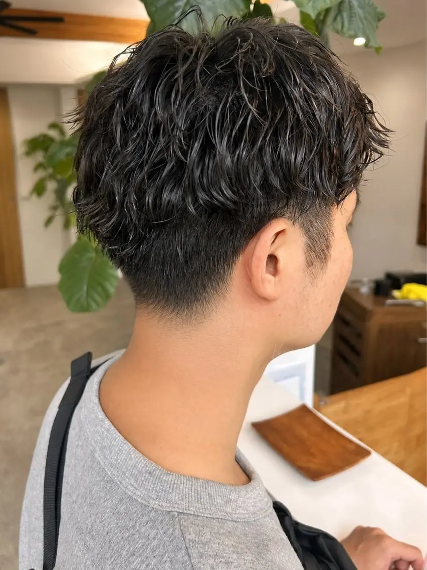 パーマ メンズ メンズパーマ パーマ SOL _nagisa.のヘアスタイル