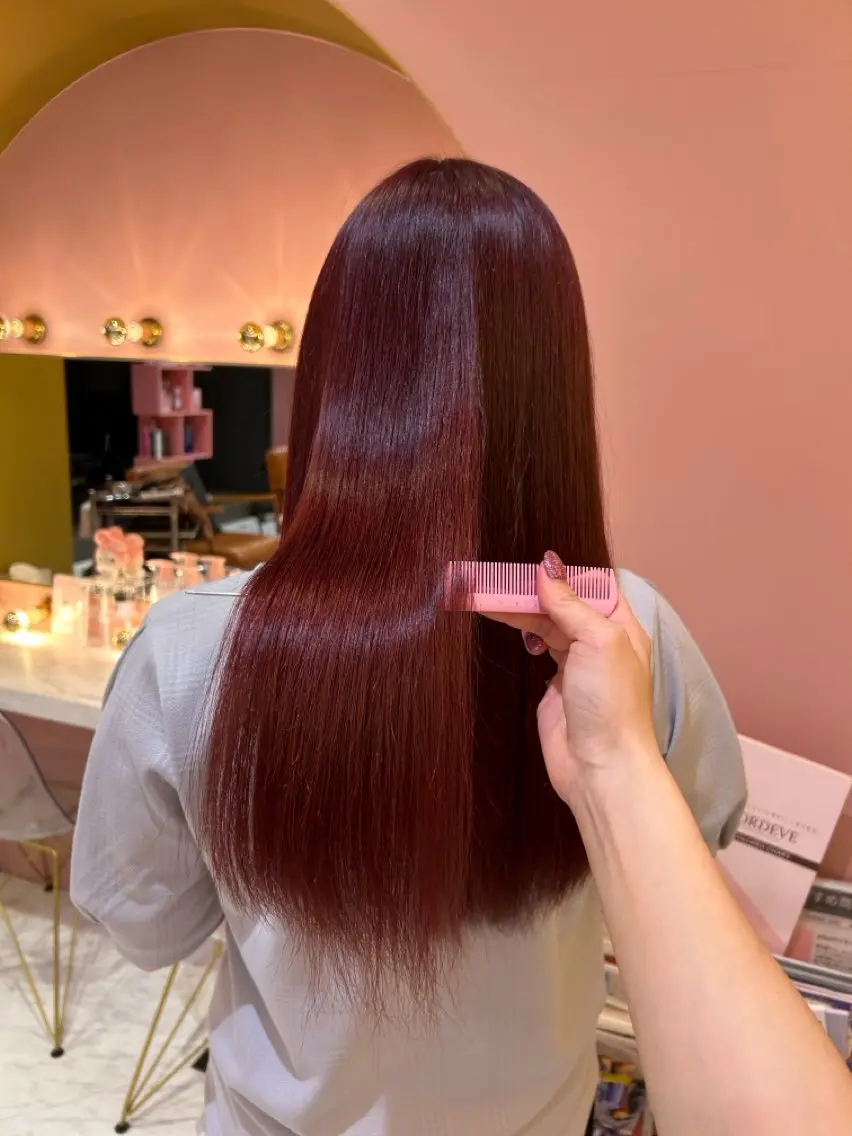 〘 💗限定価格💗 〙♡ワンカラー♡艶レッド系カラー🍒❤️の写真