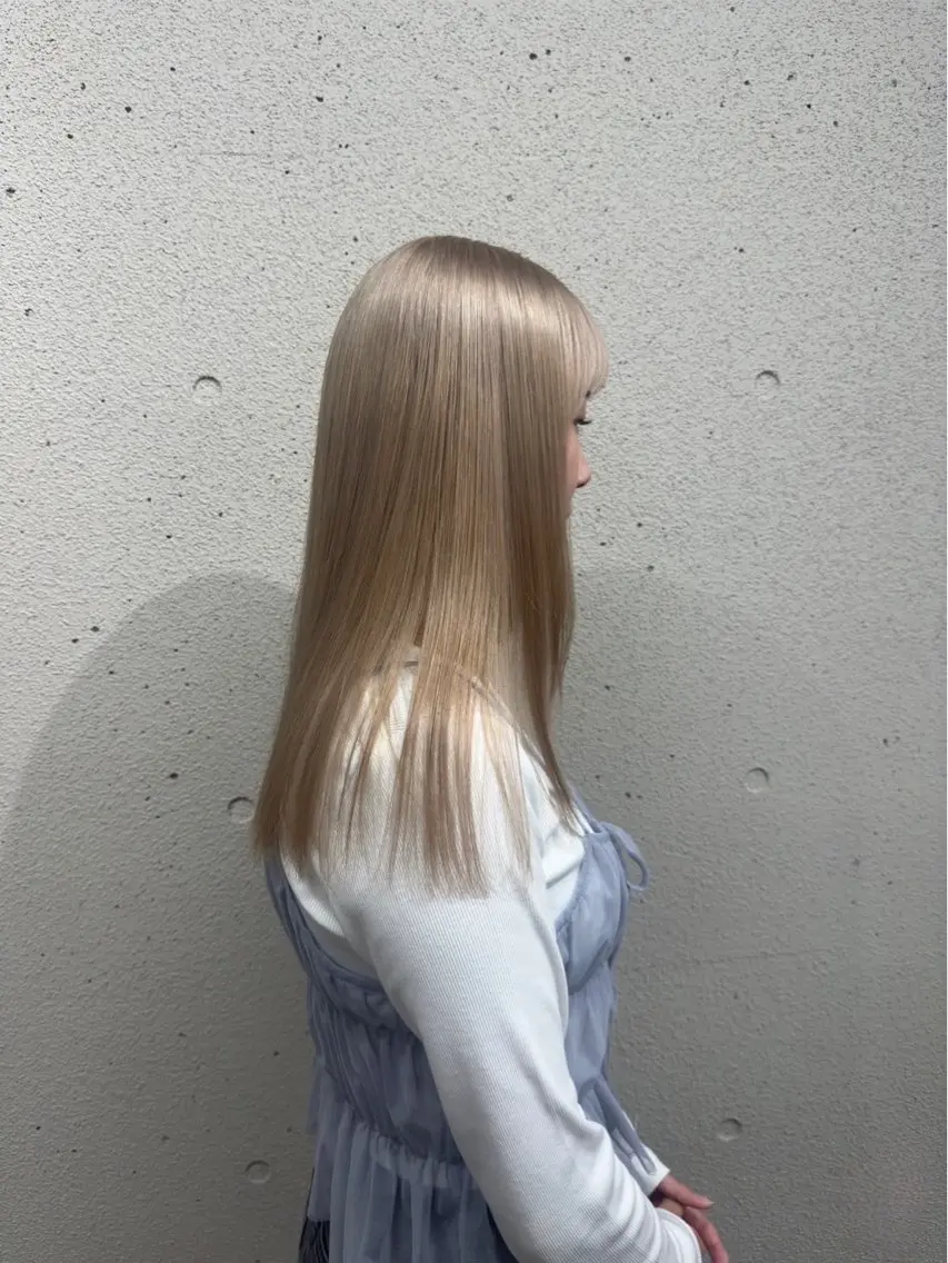 カラー well 那須🦭✨️のヘアスタイル