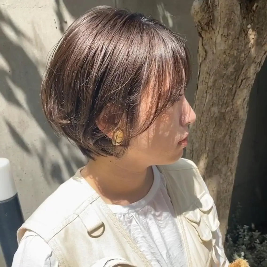 ショート カラー カット 柔らかいcolor 🌿harukaのヘアスタイル