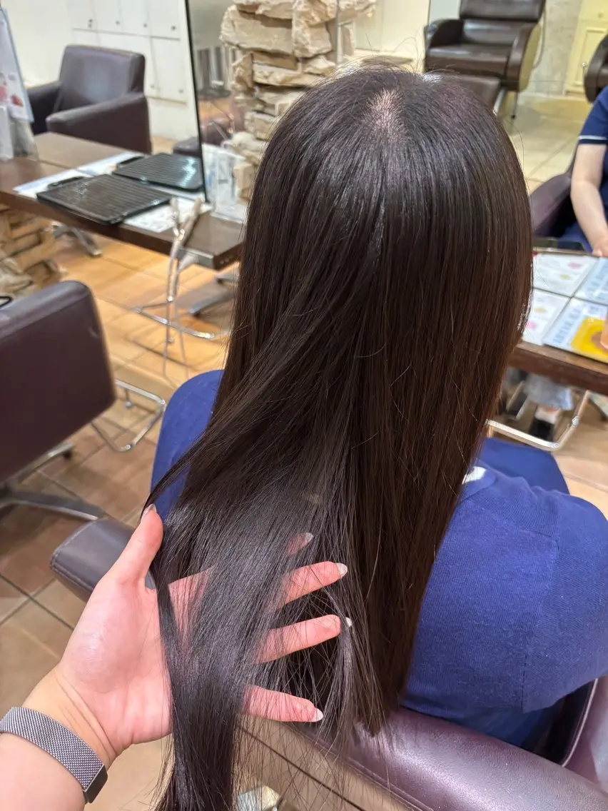ロング 髪質改善 LupibyLee まみのヘアスタイル
