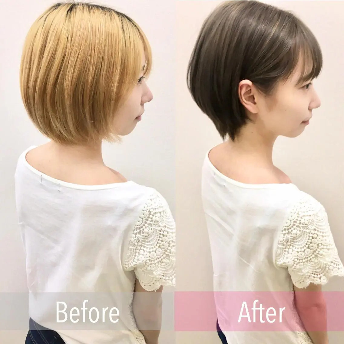 ショート カラー 大人可愛いショート＊ NoWL栗原隆成のヘアスタイル