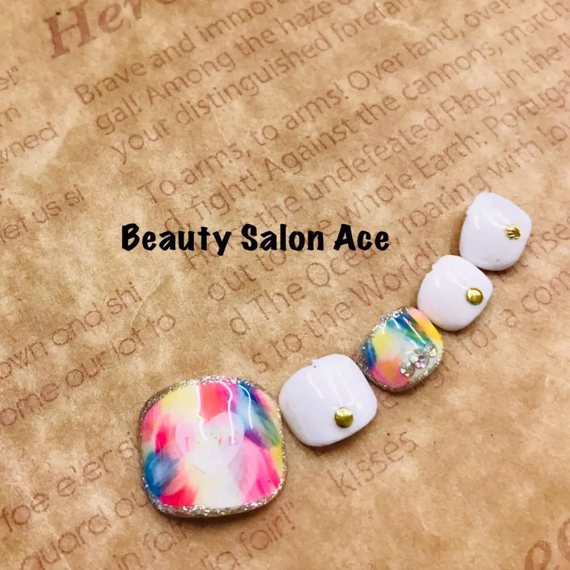 ネイル フットネイル 池袋フィルイン Ace♡Nailのネイルデザイン