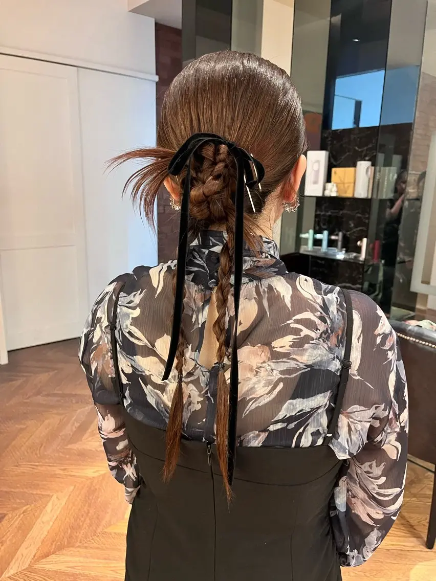 🪽アップスタイルヘアアレンジ🪽の写真