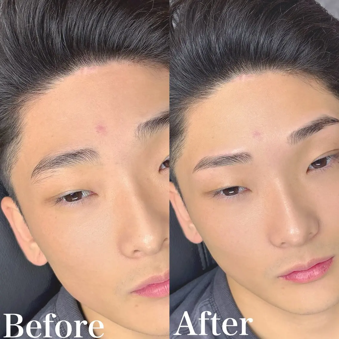 メンズ アイブロウ ワックス脱毛 眉カット 本日空きあり Yusukeの眉毛・アイブロウイメージ
