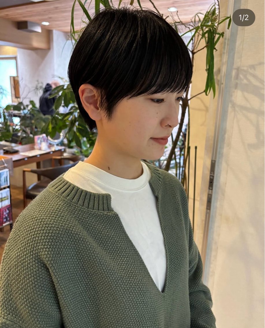 ショート ショートヘア 西村 みのりのヘアスタイル