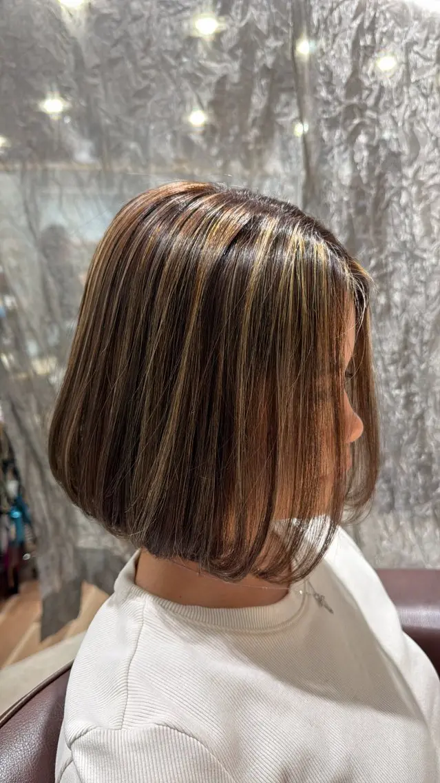 ミディアム ヘアカラー Arglarte 田呂丸誠貴のヘアスタイル