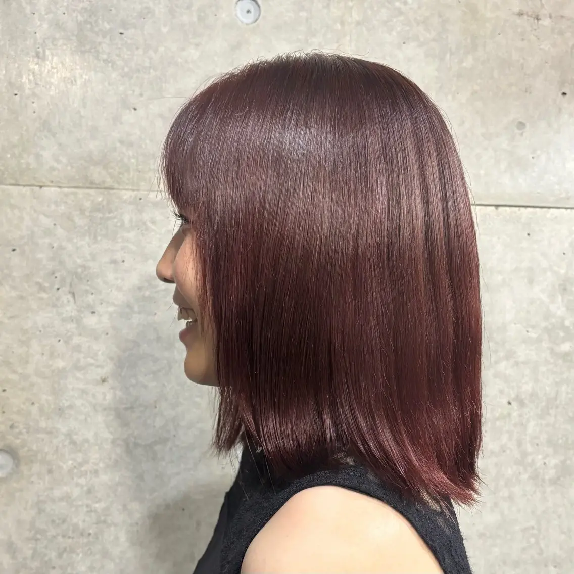 カラー ヘアカラー HAGA HINAのヘアスタイル