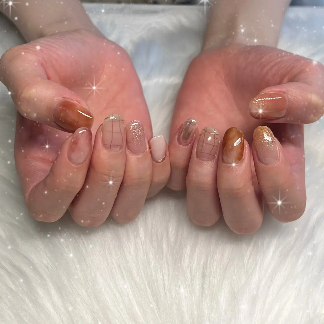 ネイル ハンドネイル spica nail meguのネイルデザイン