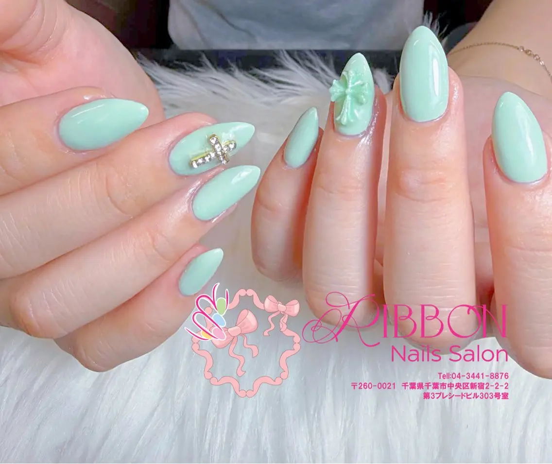 ネイル フットネイル フレンチネイル ジェルネイル マグネットネイル 持ち込み ハンドネイル Ribbonnail salonのネイルデザイン